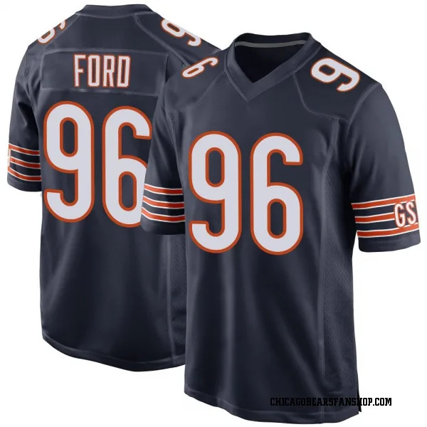Youth Jonathan Ford Chicago Bears Game Navy Team Color Jersey