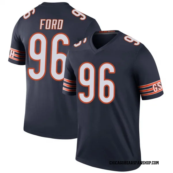 Youth Jonathan Ford Chicago Bears Legend Navy Color Rush Jersey