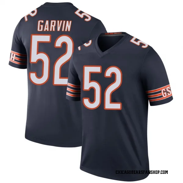 Youth Jonathan Garvin Chicago Bears Legend Navy Color Rush Jersey
