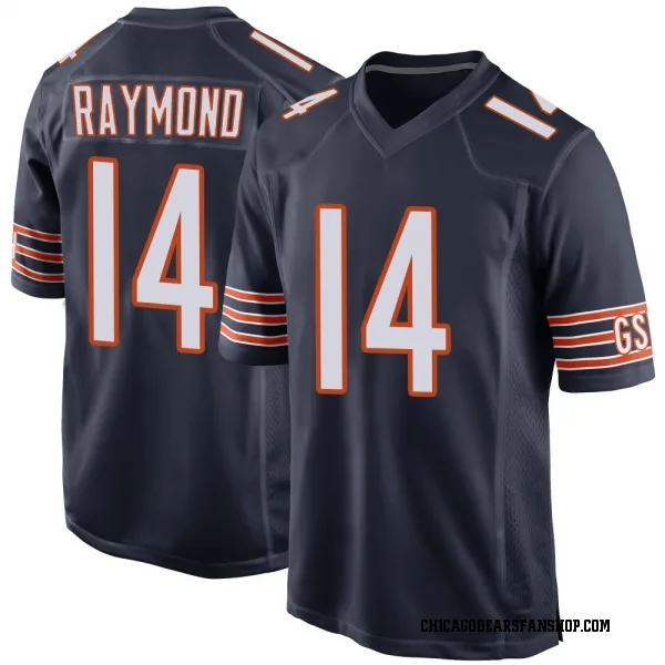 Youth Kalif Raymond Chicago Bears Game Navy Team Color Jersey