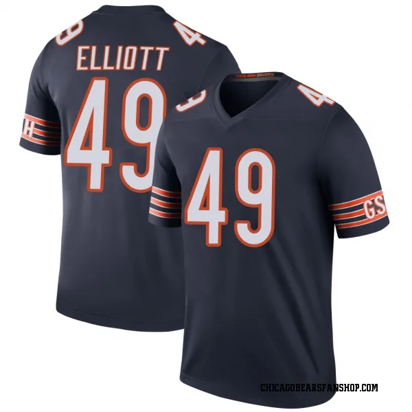 Youth Keyshaun Elliott Chicago Bears Legend Navy Color Rush Jersey
