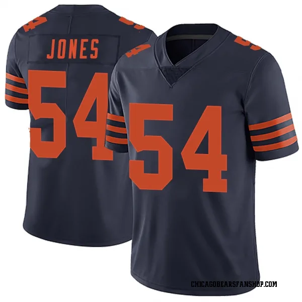 Youth Logan Jones Chicago Bears Limited Navy Blue Alternate Vapor Untouchable Jersey