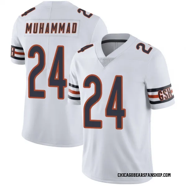 Youth Malik Muhammad Chicago Bears Limited White Vapor Untouchable Jersey
