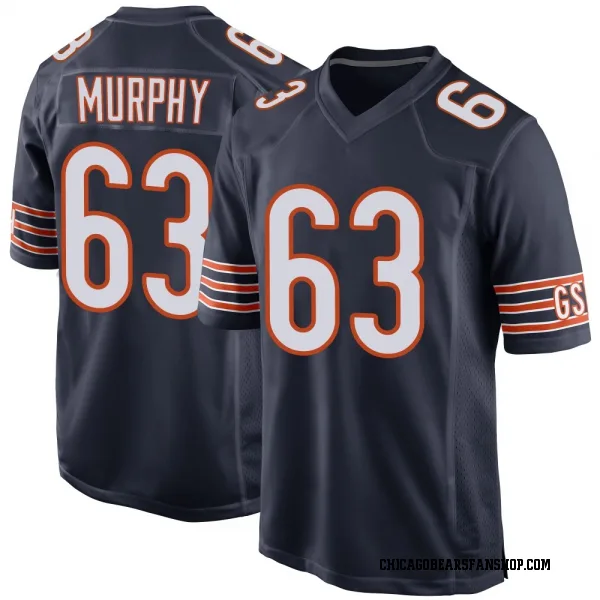 Youth Mason Murphy Chicago Bears Game Navy Team Color Jersey