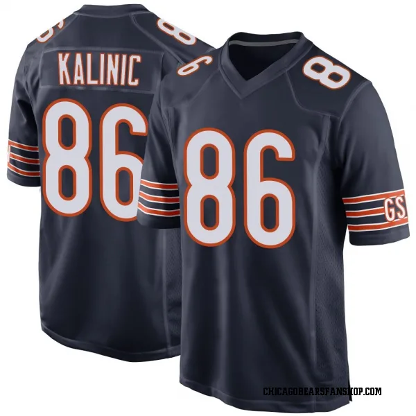 Youth Nikola Kalinic Chicago Bears Game Navy Team Color Jersey
