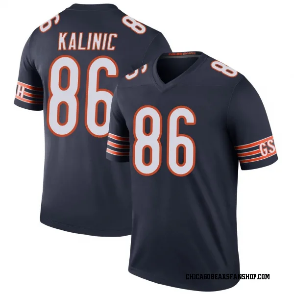 Youth Nikola Kalinic Chicago Bears Legend Navy Color Rush Jersey