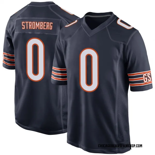 Youth Ricky Stromberg Chicago Bears Game Navy Team Color Jersey
