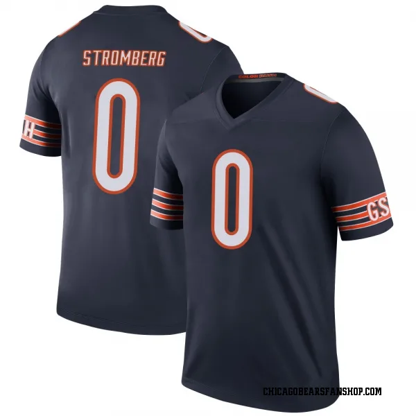 Youth Ricky Stromberg Chicago Bears Legend Navy Color Rush Jersey