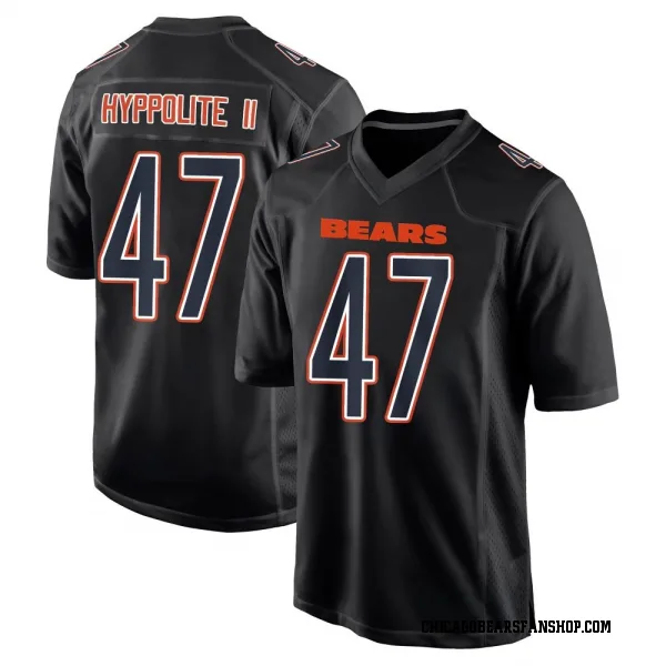 Youth Ruben Hyppolite II Chicago Bears Game Black Carbon Fashion Jersey