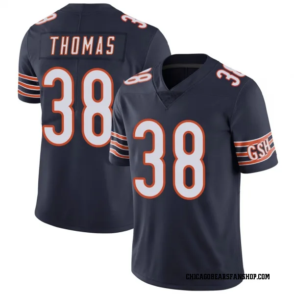 Youth Skyler Thomas Chicago Bears Limited Navy Team Color Vapor Untouchable Jersey