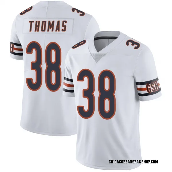 Youth Skyler Thomas Chicago Bears Limited White Vapor Untouchable Jersey