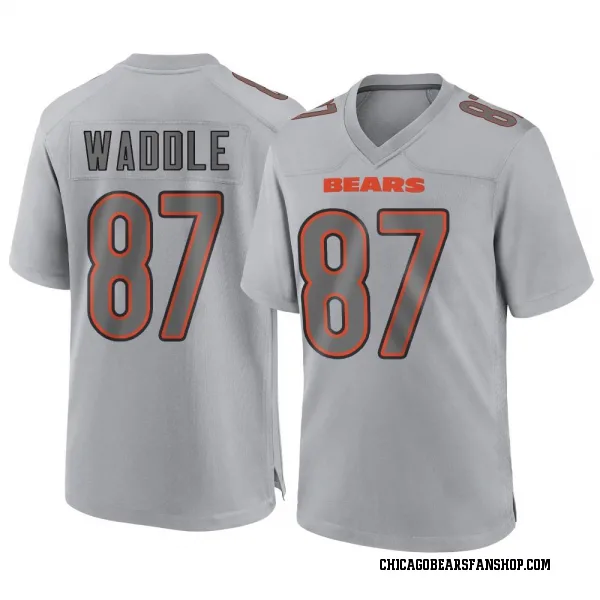 Youth Tom Waddle Chicago Bears Game Gray Atmosphere Fashion Jersey