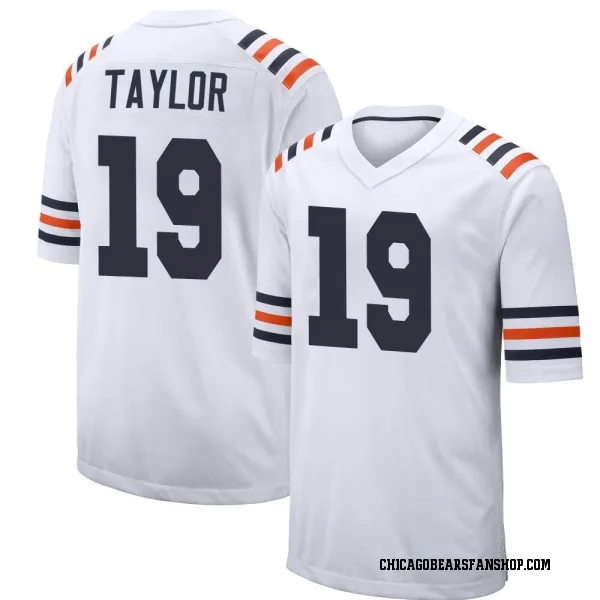 Youth Tory Taylor Chicago Bears Game White Alternate Classic Jersey