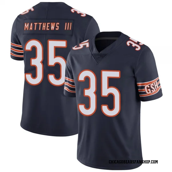 Youth Wayne Matthews III Chicago Bears Limited Navy Team Color Vapor Untouchable Jersey