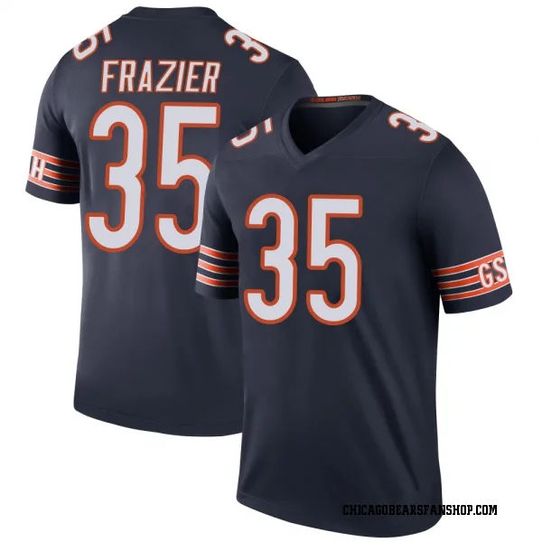 Youth Zah Frazier Chicago Bears Legend Navy Color Rush Jersey
